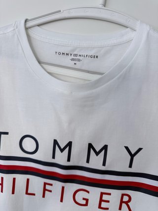 Camiseta Tommy Hilfiger Blanca Talla M