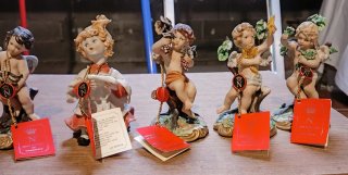 Set 5 Statuine Capodimonte La Medea