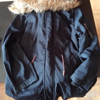 Abrigo de niño Zara azul