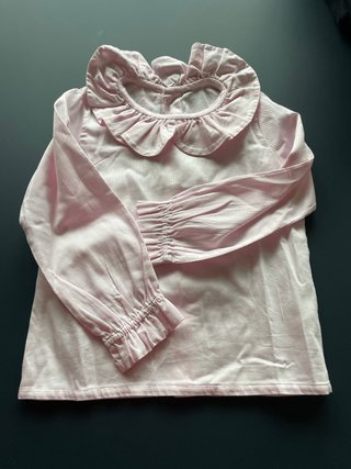 Camicia rosa per bambina