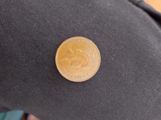 Moneda Elizabeth II 1990