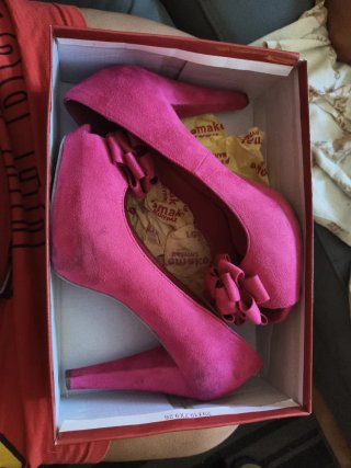 Zapatos de tacón Marypaz fucsia talla 40