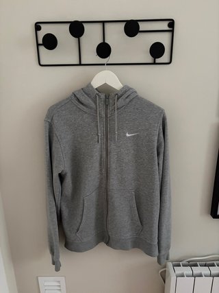 Sudadera Nike Gris con Cremallera