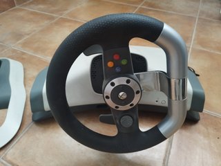 Volante y Pedales Xbox 360