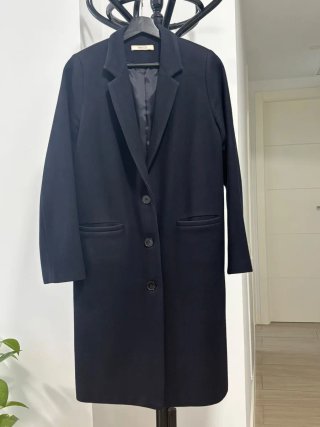 Abrigo Azul Marino Sessun Talla XS