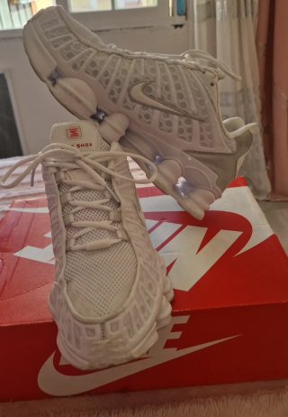 Zapatillas Nike Shox Blancas