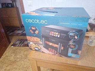 Freidora de Aire Cecofry&Grill DuoHeat 10000