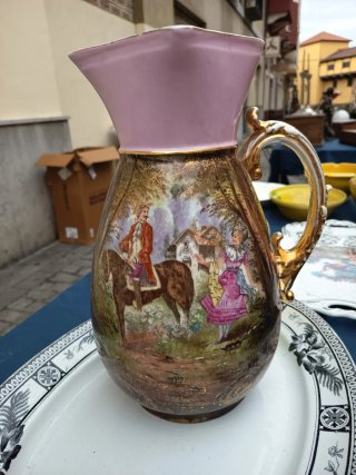 Aguamanil Antiguo Limoges