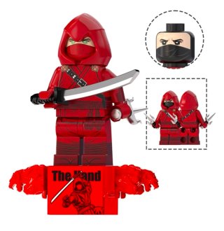 Minifigura LEGO Marvel Ninja mano compatible