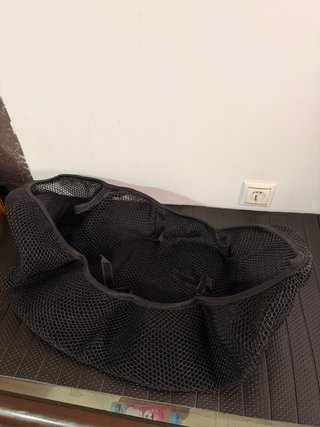 Funda de Asiento Moto S2R Malla 3D Negra Nueva