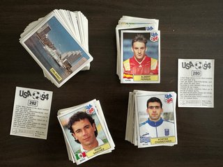 Lote de 426 Cromos Panini USA 94