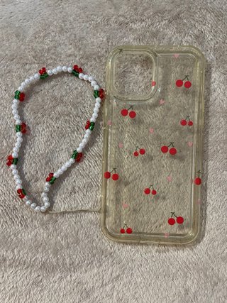 Custodia iPhone 12 Pro Max con ciondolo