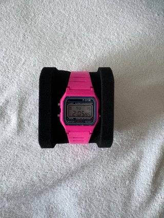 Reloj Casio F-91W Rosa