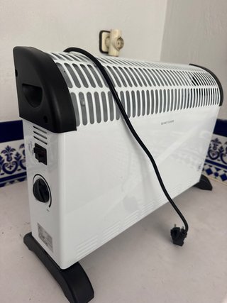 Calefactor Eléctrico Blanco