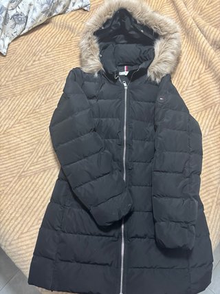 Abrigo Tommy Hilfiger Negro Talla M