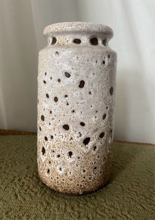 Vaso Vintage Scheurich 201-18 Fat Lava W. Germany