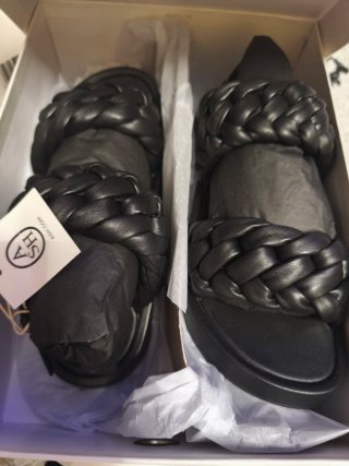 Sandalias ASH Negras Talla 36