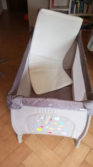Cuna de viaje Asalvo con colchón