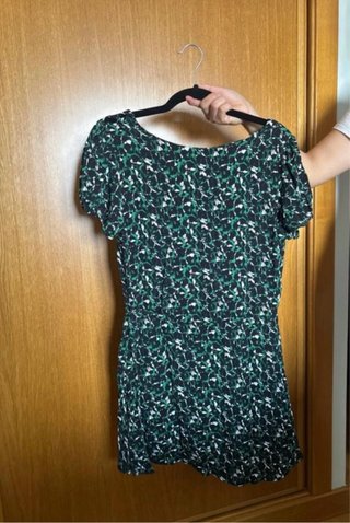Vestido corto estampado