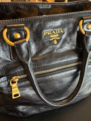 Bolso Prada Milano Vintage Negro