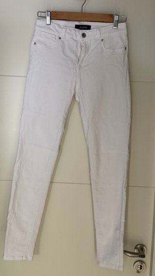 Pantalón vaquero blanco JULIO