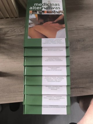Colección de libros MEDICINA ALTERNATIVA