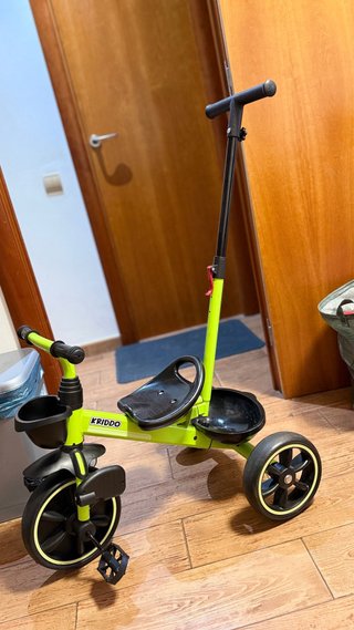 Triciclo Infantil Kriddo Verde