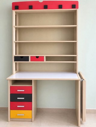Estantería con Escritorio Juvenil