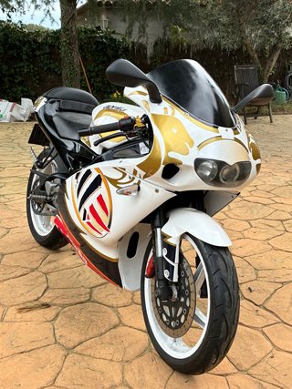Aprilia RS125 Poggiali recien pintada. MOTOR NUEVO