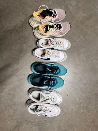 Lote de 4 pares de zapatillas