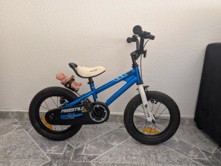 Bicicleta Infantil 14 Pulgadas Azul
