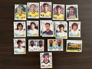 Lote 19 Cromos Panini Italia 90