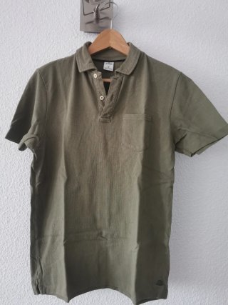 Camiseta Polo Verde Oliva Talla M