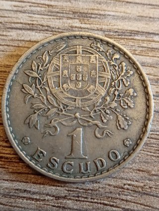 Moneda 1 Escudo Portugal 1951