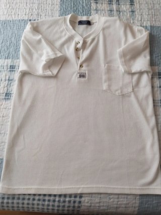 Polo sin cuello Nautic Wear Blanco Talla L