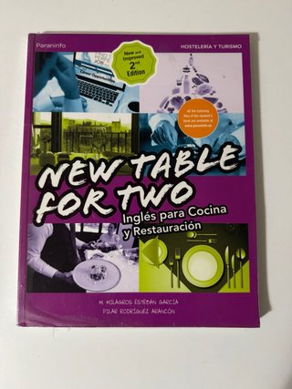 New table for two: inglés para cocina y restaur...