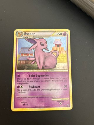 Carta Pokémon Espeon 2/90