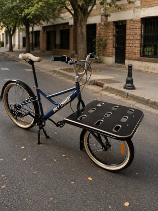 Bicicleta de carga delantera