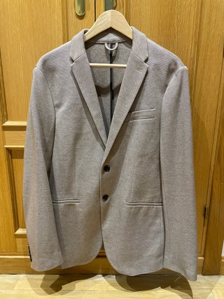 Americana ZARA MAN Marrón Clara Talla L