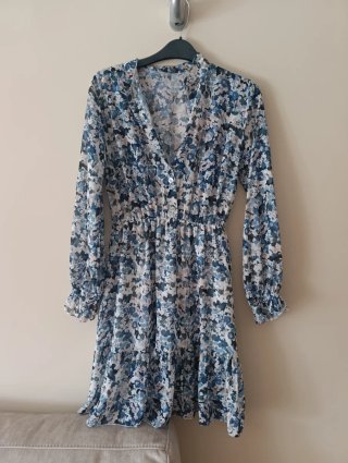 Vestido estampado floral