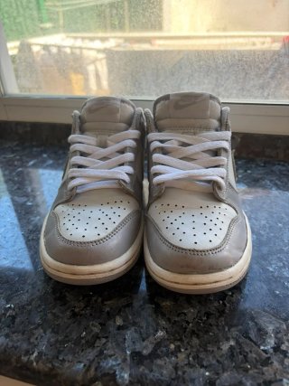Nike Dunk Low Retro Gris Niebla Blanco