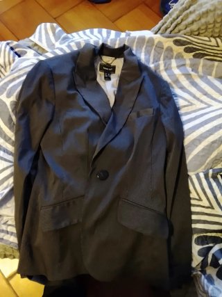 Americana Mango Suit Negra Talla M
