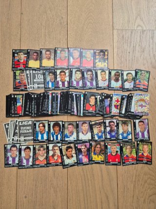 316 cromos Panini liga 2000/2001.