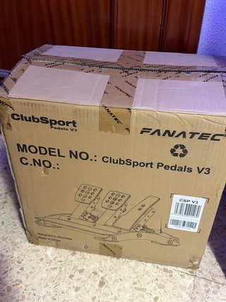 Pedales Fanatec ClubSport V3