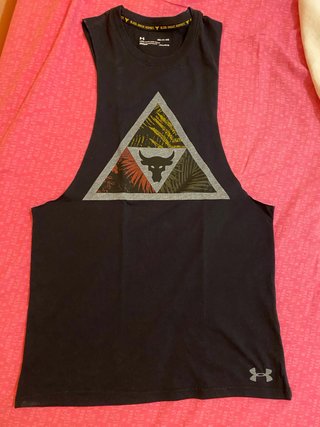 Camiseta Under Armour Project Rock Negra Talla S