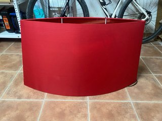 Lámpara Grande Roja