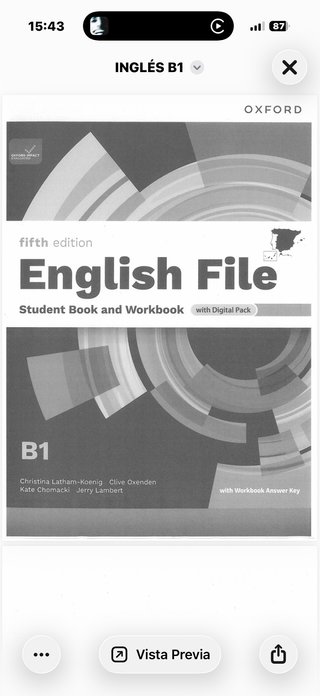 English File 5th Edition B1. Student's Book and...