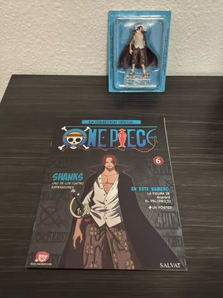 Figura y Fascículo Shanks One Piece Salvat