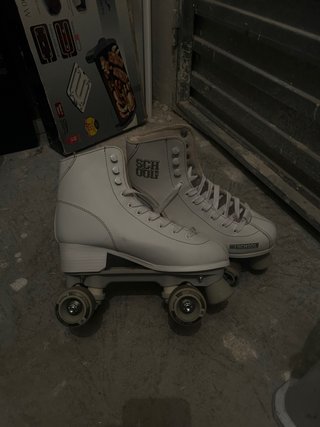 Patines de 4 Ruedas Blancos