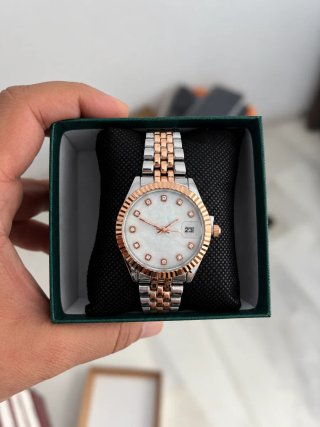 Reloj Bicolor de Acero